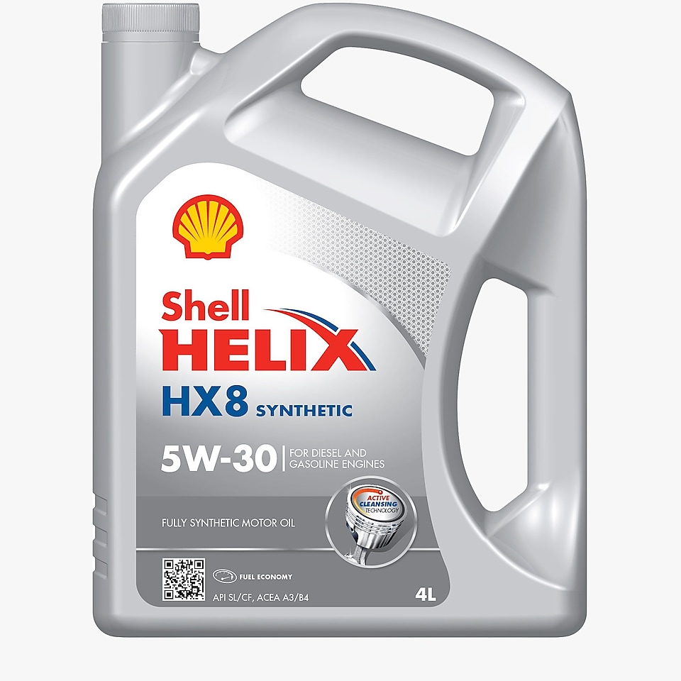Foto del envase de Shell Helix HX8 Syn 5W-30