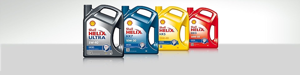 Gama de aceites Shell Helix Diesel