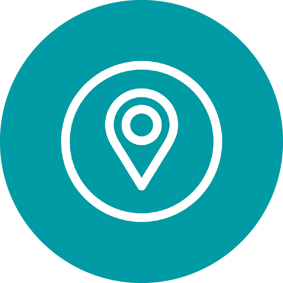 Icono pin para localización en mapa