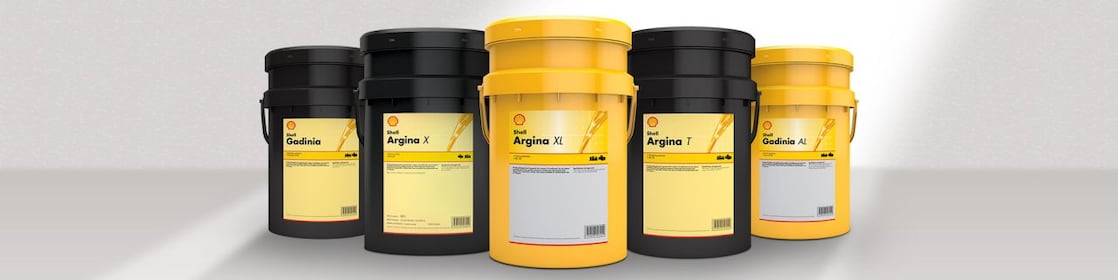Shell Argina y Gadinia - Aceites para motores de generadores eléctricos