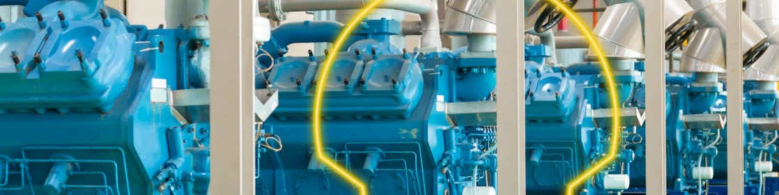 Compresores de aire industriales con aceite para compresores Shell Corena
