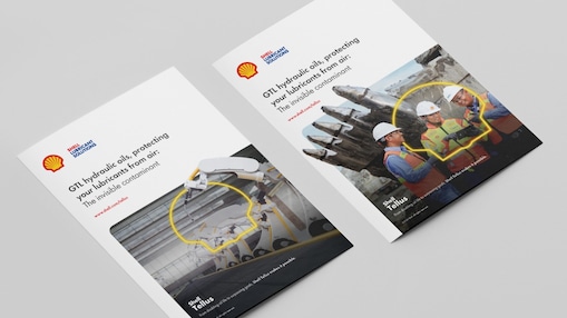 El folleto cubre tanto las versiones móviles como las fijas del documento técnico sobre contaminación del aire de Shell Tellus S4 VE
