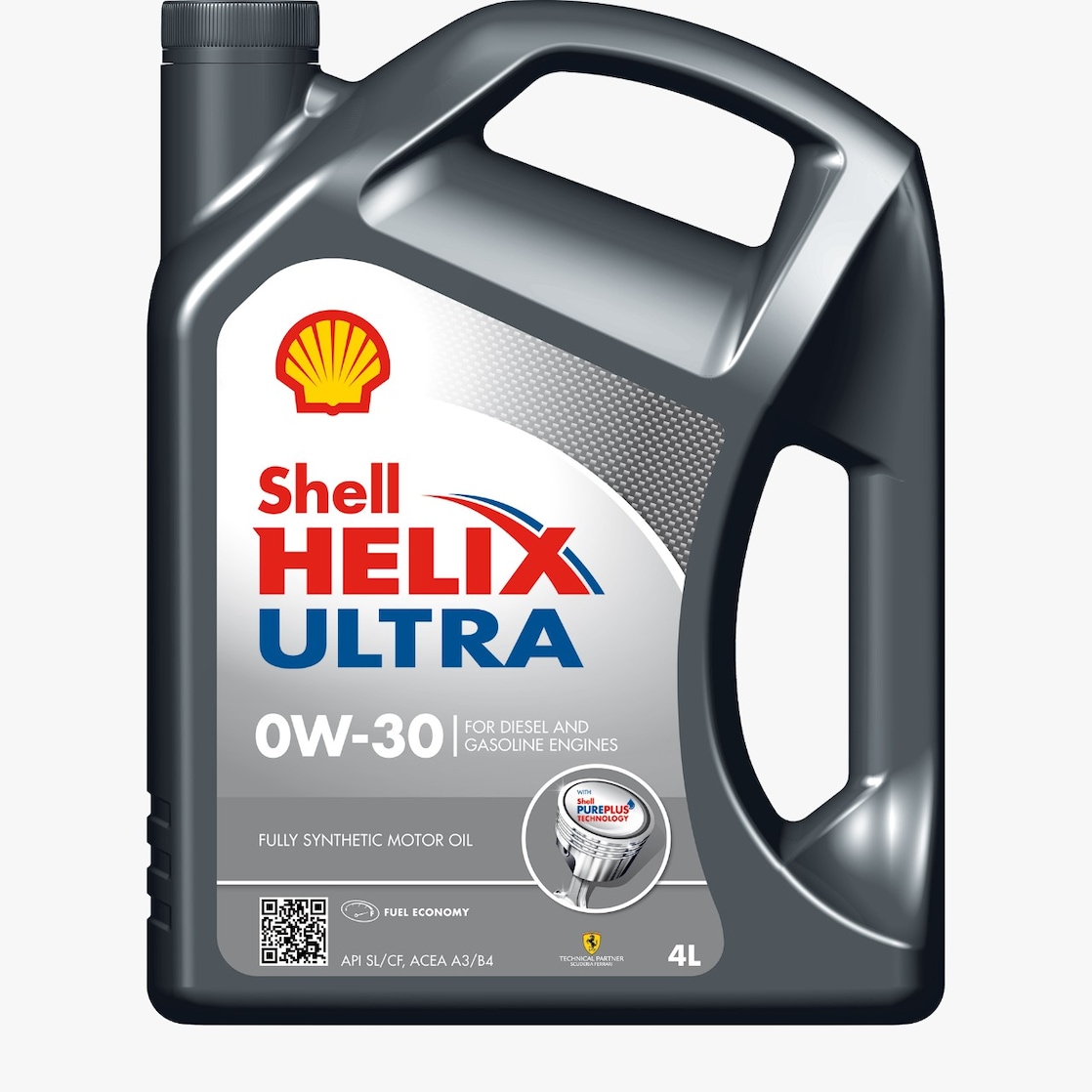 Foto del envase de Shell Helix Ultra 0W-30