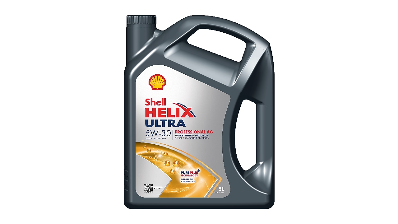 Foto del envase de Shell Helix Ultra Professional AG 5W-30