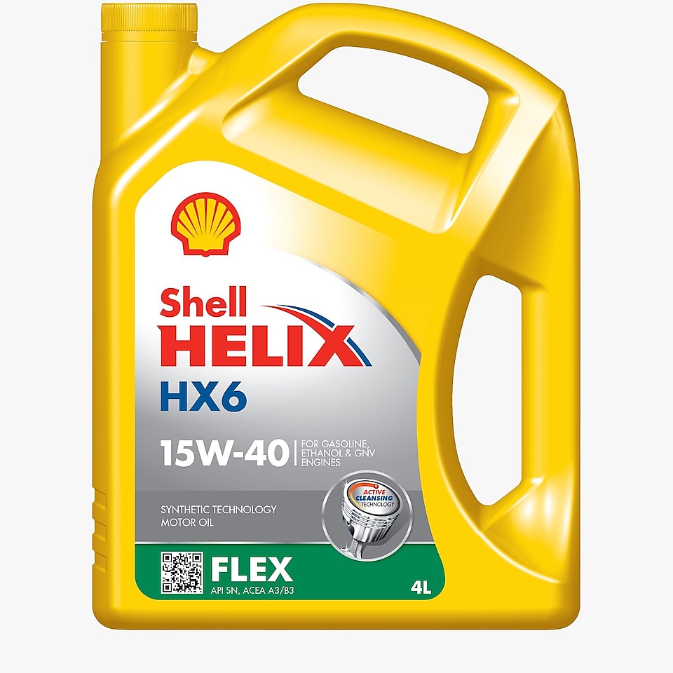 Shell Helix HX6 FLEX 15W-40