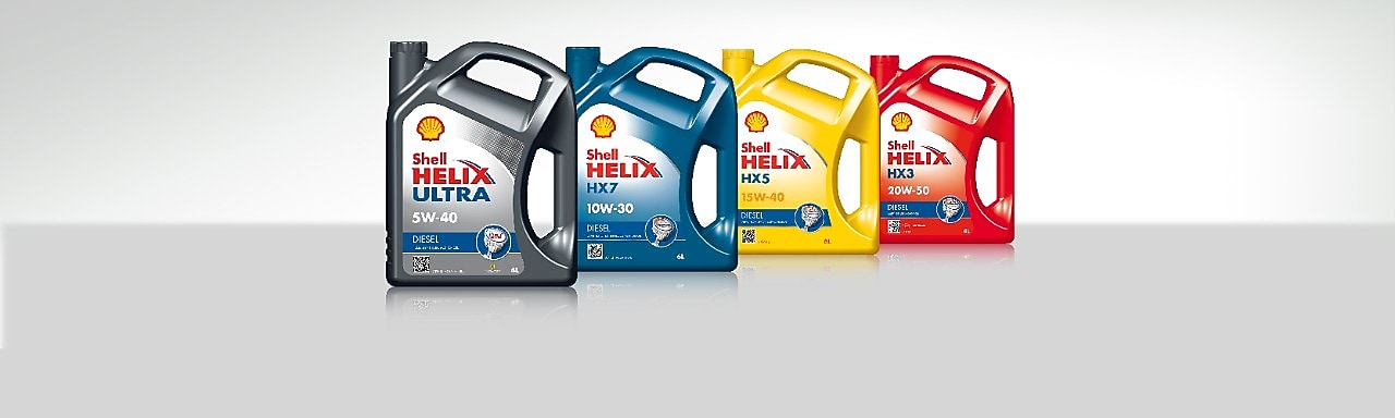 Gama de aceites Shell Helix Diesel