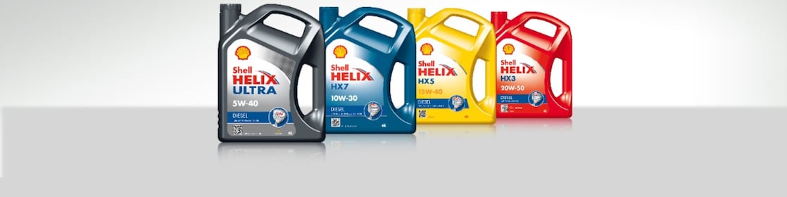 Gama de aceites Shell Helix Diesel