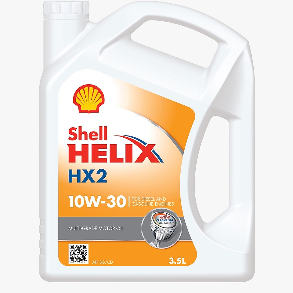 Foto del envase de Shell Helix HX2 10W-30