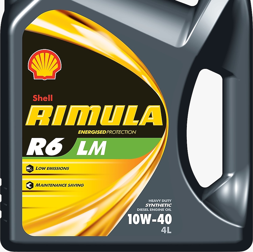 Foto del envase de Shell Rimula R6 LM