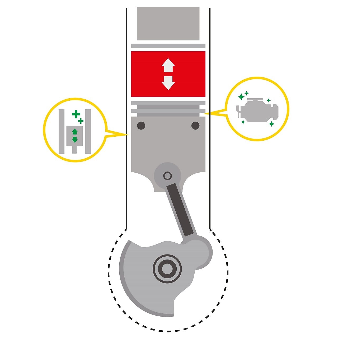 ilustración de una viela de carburador