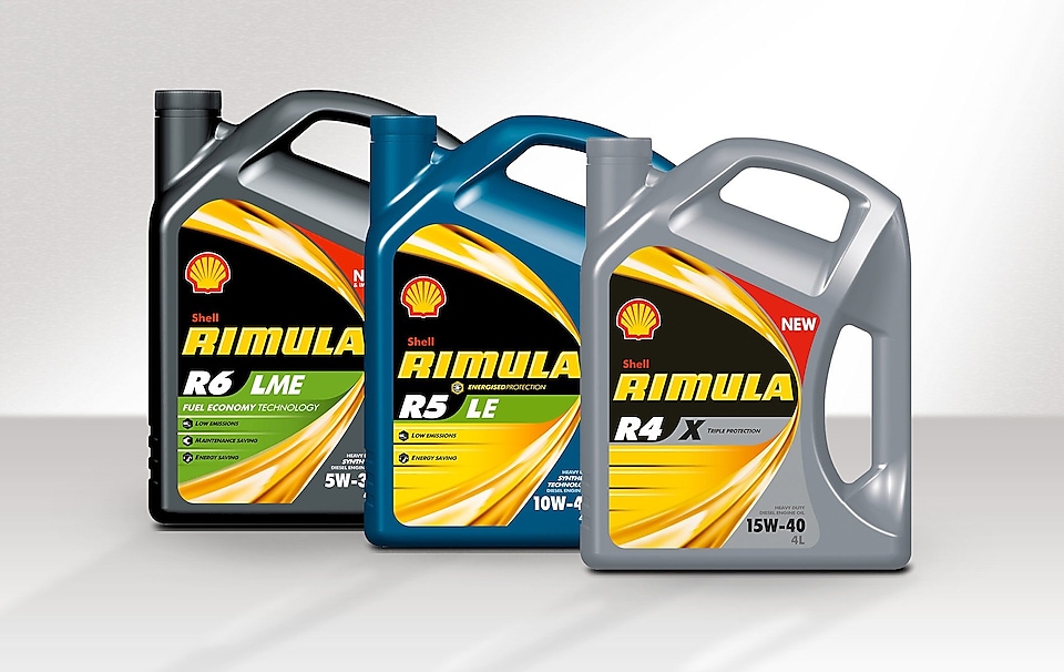 Imágenes de productos Rimula para camiones y motores para trabajo intensivo