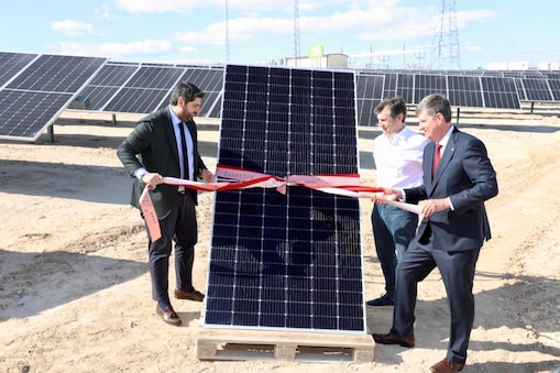acto de inauguración de la planta Cañada Alta.