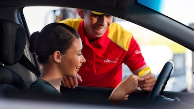 Conductor, cliente de programa de fidelización, usuario de aplicación de Shell